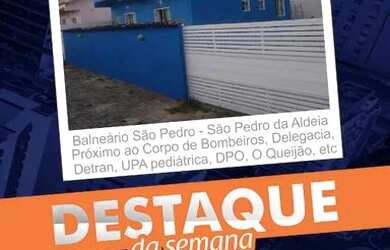 Imagem: A casa possui 2 Dormitórios, 1 Banheiro, 2 Vagas na garagem