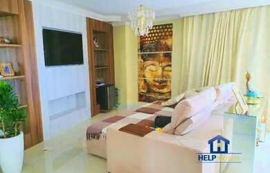 Imagem: O apartamento na cobertura possui 3 Dormitórios, 3 Banheiros