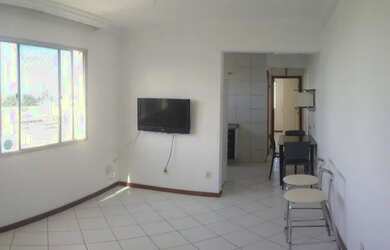 Imagem: O apartamento possui 1 Dormitório, 1 Banheiro, 1 Vaga na garagem