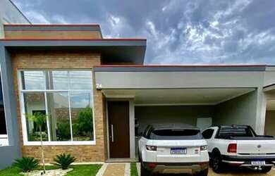 Imagem: A casa em condomínio possui 3 Dormitórios, 5 Banheiros, 2