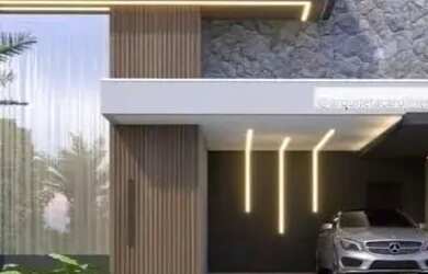 Imagem: A casa em condomínio possui 3 Dormitórios, 4 Banheiros, 4