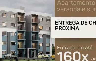 Imagem: O apartamento possui 2 Dormitórios, 2 Banheiros, 1 Vaga na