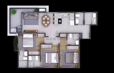 Imagem 13: Apartamentos Com 3 suítes no Sixth Sense Caiobá