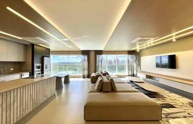 Imagem: O apartamento possui 3 Dormitórios, 4 Banheiros, 3 Vagas na