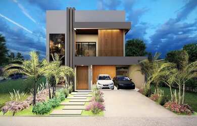 Imagem: A casa em condomínio à venda possui 3 Dormitórios, 2 Banheiros