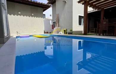 Imagem: A casa em condomínio possui 3 Dormitórios, 3 Banheiros, 2