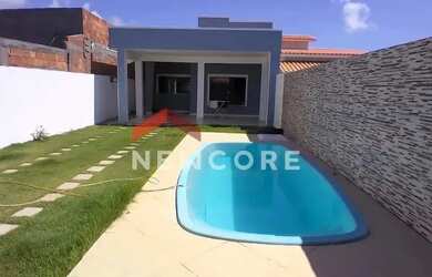 Imagem: A casa em condomínio possui 3 Dormitórios, 2 Banheiros, 2