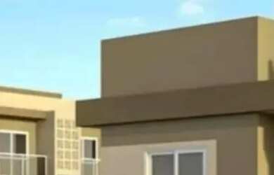 Imagem: A casa possui 2 Dormitórios, 1 Banheiro, 1 Vaga na garagem