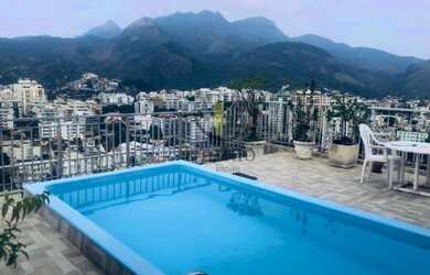 Imagem: O apartamento na cobertura possui 4 Dormitórios, 4 Banheiros