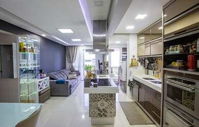 Imagem: O apartamento possui 3 Dormitórios, 2 Banheiros, 1 Vaga na