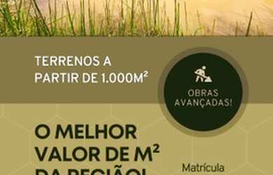 Imagem: O terreno possui 1.000m² de Área e está localizado em Caxambu