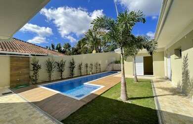 Imagem: A casa em condomínio possui 3 Dormitórios, 5 Banheiros, 5