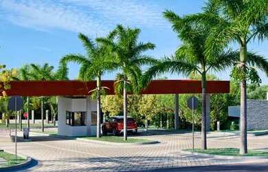 Imagem: A casa em condomínio possui 4 Dormitórios, 4 Banheiros, 2