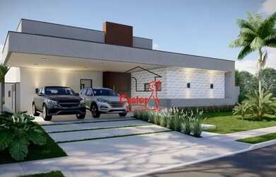 Imagem: A casa em condomínio possui 4 Dormitórios, 5 Banheiros, 4