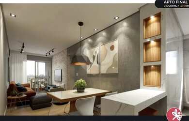 Imagem: O apartamento possui 2 Dormitórios, 1 Banheiro, 47m² de Área