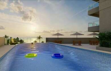 Imagem: O apartamento possui 2 Dormitórios, 2 Banheiros, 1 Vaga na