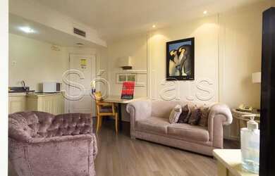 Imagem 2: Flat disponível para locação na Vila Olímpia, próximo ao Shopping...