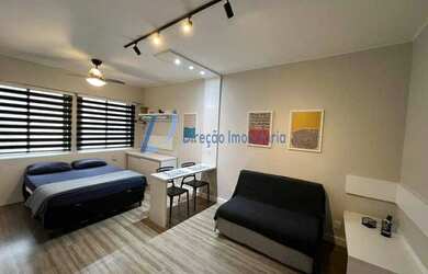 Imagem: A kitnet possui 1 Dormitório, 1 Banheiro, 24m² de Área e