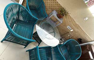 Imagem 9: Laise mostra In Mari cobertura mobiliada