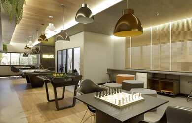 Imagem 10: Apartamento Padrão. Piscina, Churrasqueira, 53m² de Áreae1 Vaga na...