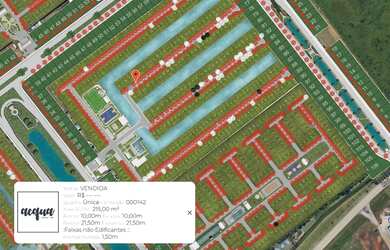 Imagem: O terreno possui 215m² de Área e está localizado em Beira