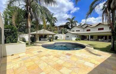 Imagem 1: Casa com 5 dormitórios suítes, 752 m² - venda por R$ 4.450.000 ou aluguel por R$ 26.392/mê