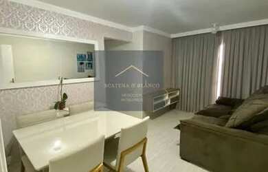 Imagem: O apartamento possui 2 Dormitórios, 1 Banheiro, 1 Vaga na garagem