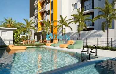 Imagem: O apartamento possui 1 Dormitório, 1 Banheiro, 29m² de Área