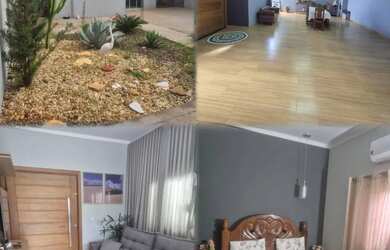 Imagem: A casa possui 2 Dormitórios, 2 Banheiros, 3 Vagas na garagem