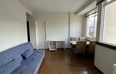 Imagem: O apartamento possui 1 Dormitório, 1 Banheiro, 35m² de Área