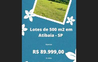 Imagem 1: Lote/Terreno para venda com 500 metros quadrados em Centro - Atibaia -...