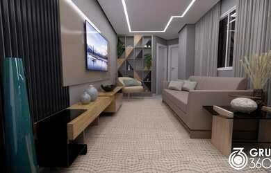 Imagem: O apartamento possui 2 Dormitórios, 2 Banheiros, 1 Vaga na