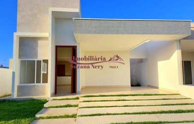 Imagem: A casa em condomínio possui 3 Dormitórios, 2 Banheiros, 4