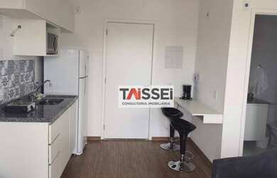 Imagem: A kitnet possui 1 Dormitório, 1 Banheiro, 1 Vaga na garagem