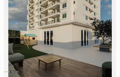 Imagem: O apartamento na cobertura possui 3 Dormitórios, 4 Banheiros