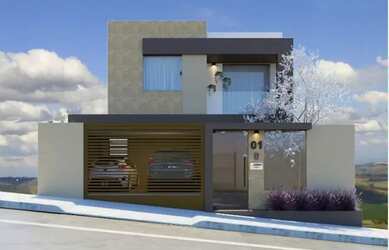 Imagem: A casa possui 3 Dormitórios, 4 Banheiros, 2 Vagas na garagem