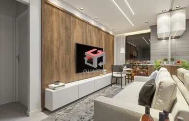 Imagem: O apartamento possui 2 Dormitórios, 2 Banheiros, 1 Vaga na