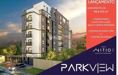 Imagem: O apartamento na cobertura possui 3 Dormitórios, 2 Banheiros