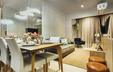 Imagem: O apartamento possui 2 Dormitórios, 1 Banheiro, 1 Vaga na garagem