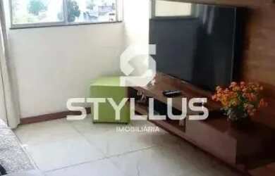 Imagem: O apartamento possui 1 Dormitório, 1 Banheiro, 1 Vaga na garagem