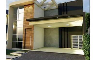 Imagem: A casa em condomínio possui 3 Dormitórios, 2 Banheiros, 2