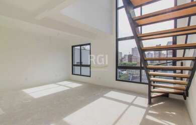 Imagem: O apartamento na cobertura possui 2 Dormitórios, 1 Banheiro