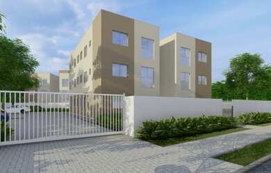 Imagem: O apartamento possui 2 Dormitórios, 1 Banheiro, 44m² de Área