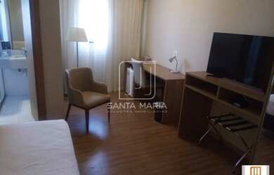 Imagem: O apartamento possui 1 Dormitório, 1 Banheiro, 1 Vaga na garagem