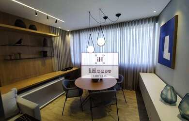 Imagem: O apartamento possui 1 Dormitório, 1 Banheiro, 1 Vaga na garagem