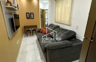 Imagem: O apartamento na cobertura possui 2 Dormitórios, 1 Banheiro