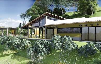 Imagem: A casa em condomínio à venda possui 3 Dormitórios, 5 Banheiros