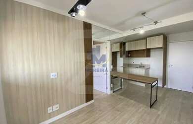 Imagem: O apartamento possui 1 Dormitório, 2 Banheiros, 1 Vaga na garagem