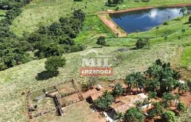 Imagem: A fazenda possui 500m² de Área e está localizado em Goiás