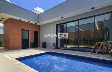 Imagem: A casa em condomínio possui 3 Dormitórios, 5 Banheiros, 4